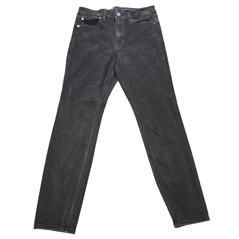 Gap‎ Universal Skinny Jeans Women's Size 8/29R Black Dark Wash High Rise Denim